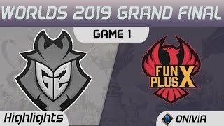 G2 vs FPX Highlights Game 1 Worlds 2019 Grand Final G2 Esports vs FunPlus Phoenix by Onivia