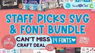 Best of Staff Picks from So Fontsy | Commercial Free SVG Designs & Fonts for Crafters