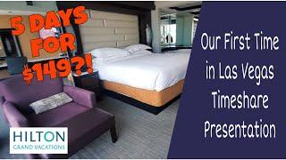 Las Vegas Hilton Timeshare Presentation Experience & Elara Grand Vacations Hotel First Time LV Trip