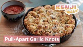 Pull-Apart Pepperoni Garlic Knots | Kenji's Cooking Show