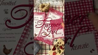 Farmer’s girl stationery set  #creative #artist #stationery #artist #illustrator