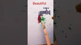 How to draw very easy and amazing drawing|i hope u like this drawing|satisfying Creative Art#shorts