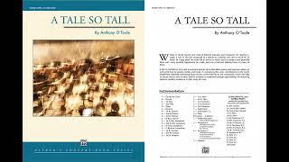 A Tale So Tall, by Anthony O'Toole – Score & Sound