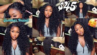 OMG 🫶 GO TF OFF THEN ARIELLA!!  BEST $45 CURLY LACE FRONT WIG | VIRGIN HAIR DUPE| I'M OBSESSED ‍