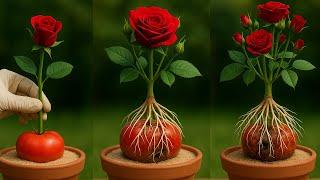 Super cheap rose propagation tips, no chemicals needed, anyone can do it.