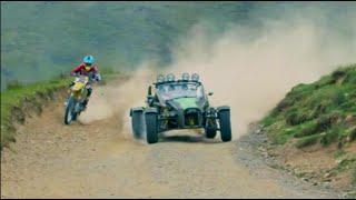 Bike vs Car: Ariel Nomad vs Suzuki, on DIRT - /SUTCLIFFE on CARS