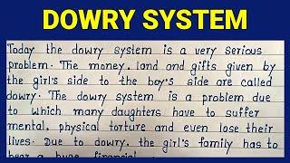 Best English Essay on Dowry System | Simple Easy Short English Essay on Dowry System