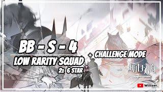 [Arknights] BB-S-4 Low Rarity Squad