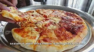 Homemade Cheese Pizza Recipe || Anyone can make it easily || No kneading required || Soft crust