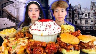 The Mystery Behind The "Ghost Mansion" In Taiwan | Spicy Kimchi Fried Chicken Mukbang