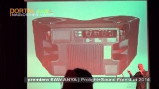 EAW ANYA line array demo - Prolight + Sound Frankfurt 2014 premiera