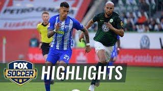 VfL Wolfsburg vs Hertha BSC Berlin | 2018-19 Bundesliga Highlights