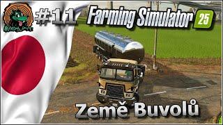 Země Buvolů | Zima, krmení a jarní strategie!?! ️ Farming Simulator 25 #11 CZ/SK