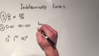 Indeterminate Forms