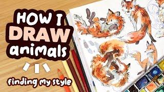 How I Learned to Draw Animals & Have MORE Fun With Art