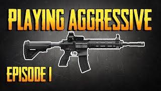 PLAYERUNKNOWNS BATTLEGROUNDS HOW TO PLAY AGGRESSIVE EPISODE 1! HOW TO WIN! PUBG LIVE!