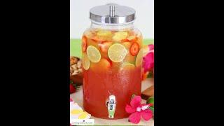 Tropical Rum Party Punch Drink.