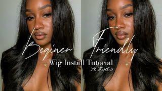 Melt My Lace With Me | Beginner Friendly Detailed Wig Install Tutorial | West Kiss Hair 