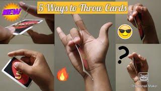 how to throw cards fast like ninjas for beginners