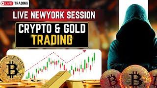 13 FEB Crypto Live Trading , Bitcoin live trading #bitcoin #gold #ethereum #cryptolive