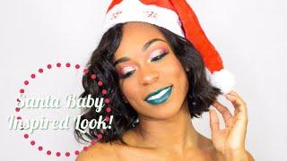 Santa Baby Makeup Transformation