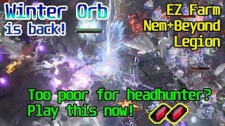 POE 3.18 | Badge of Bro Winter Orb Occultist Build Guide | Triple Beyond, Legion Farmer