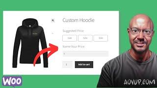 WooCommerce Name Your Price - Customer Defined Price for Product