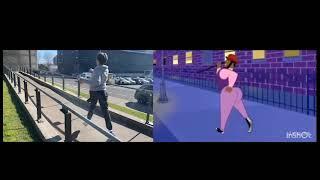 Axel in harlem (Animation VS Real Life)