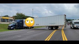 Code 2 Rotator Run!!!  JackKnife Semi Blocking the Roadway