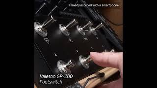 Valeton GP-200 Footswitch Sound