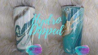 Start to Finish Hydro Dipped Stainless Steel Tumbler with Epoxy Finish | 2020 |