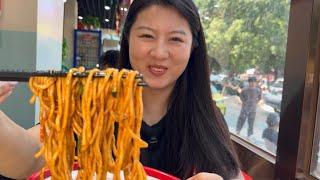 【寻尝姐妹】天津捞面自助16元一位，多种卤和面条无限续，把老板续懵了