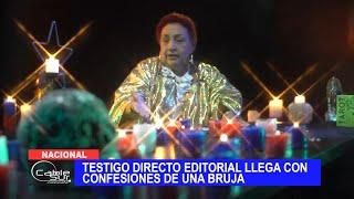 Testigo directo editorial llega con confesiones de una bruja