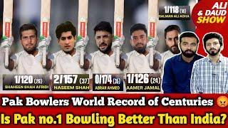 Pak Bowlers Break World Record of Centuries | Pak Media Slams IND Bowlers Won Test in 2 Days