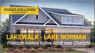 55 Plus Communities Lake Norman NC - Freedom Homes LakeWalk