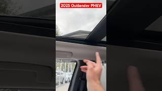 2025 Outlander PHEV Sunroof #mitsubishi #outlander  #automobile #mitsubishioutlander #newcar