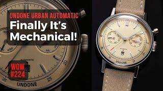 Undone Urban Automatic// Watch of the Week. Review 224