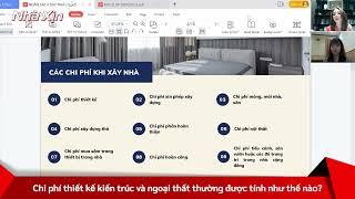 Chi phí thiết kế kiến trúc và ngoại thất thường được tính như thế nào ?