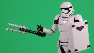 Bandai Star Wars First Order Stormtrooper 6-Inch Action Figure Model Build and Review