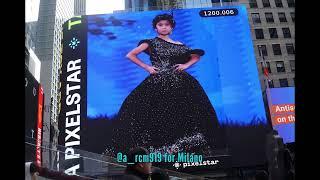 Milano kids fashion designer art hearts runway week NYFW alexander gurman times square billboard