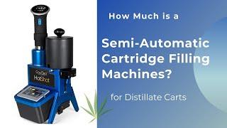 How Much Is A Distillate Oil Semi Automatic Vape Cartridge Filling Machines?