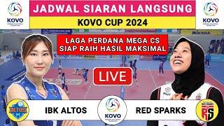 Jadwal Kovo Cup 2024 - IBK ALTOS VS RED SPARKS - Klasemen Kovo Cup 2024 Terbaru