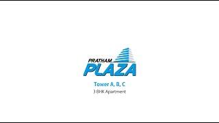 Walkthrough for 3 BHK Spacious Flats at Pratham Plaza in Akota, Vadodara.