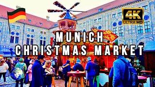 Munich Germany Christmas Walk - First Christmas Market opening Day!