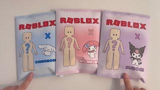 [️Paper diy️] 로블록스 산리오 코디 블라인드백 Roblox Sanrio Outfits blind bag🩵🩷 시나모롤, 마이멜로디, 쿠로미