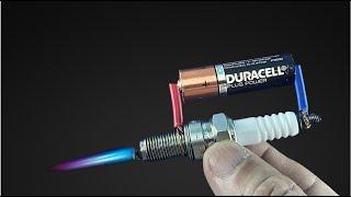 How to make a simple welding machine from SPARK PLUG at home!Amazing Smart