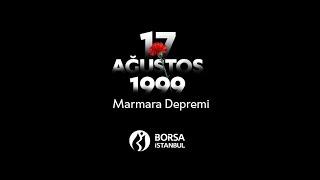 17 Ağustos 1999 Marmara Depremi'nde hayatını kaybeden vatandaşlarımızı rahmetle anıyoruz