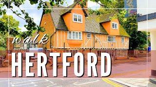 Hertford Hertfordshire UK | Town Walk 2024