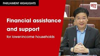 Financial assistance and support for lower-income households