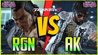 T8RGN (FENG) VS AK (SHAHEEN)TEKKEN 8 HIGH LEVEL MATCHES